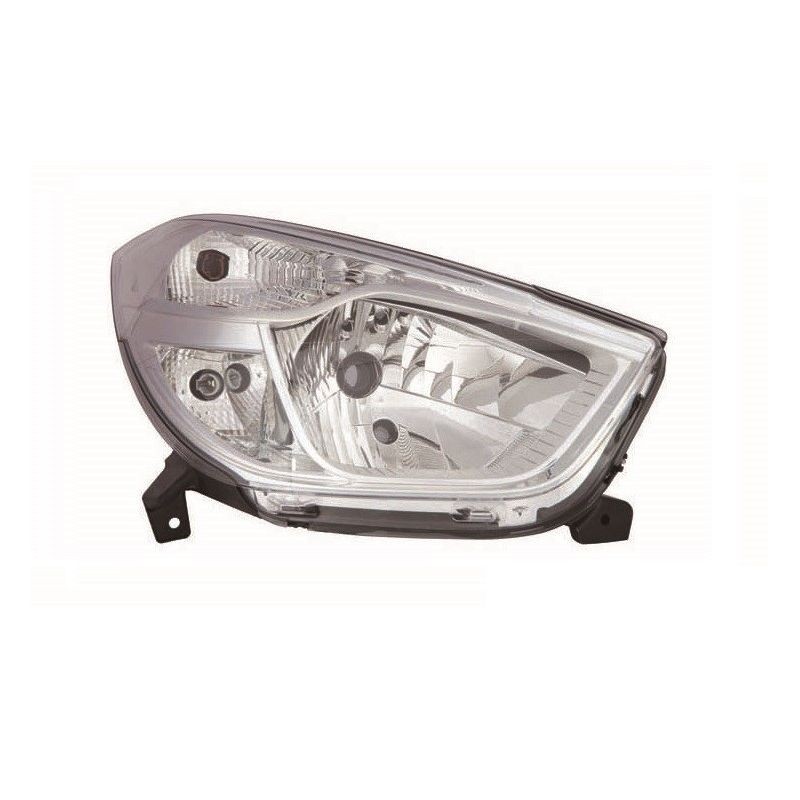 Phare avant droit H4 Dacia Dokker optique de remplacement projecteur passager depuis 2012