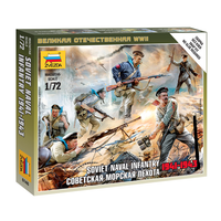 Soviet Naval Infantry Kit 1:72 Zvezda Kit Figure Militari -D- Neues Modell