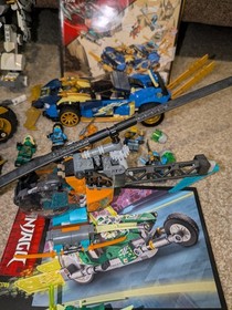 5x LEGO NINJAGO: Titan Mech 70737 71776 Race Car Incomplete minifigures Lot