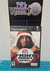 Ea Sports Fight Night Round 2 - PS2 Playstation 2 CIB Tested Black Label
