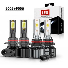 For Buick Rendezvous 2002-2007 9005 9006 90059006 Led Headlight Hi Lo Beam Bulb