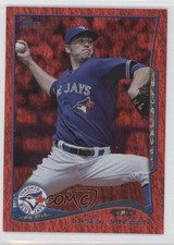 2014 Topps Red Hot Foil Casey Janssen #175 9g4