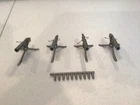 1960s Marx Machine Gun lot of 4 Battleground