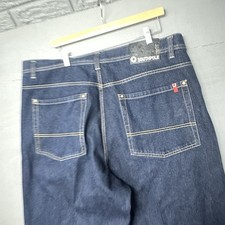 Crazy Vintage Baggy Southpole Jeans Y2K Grunge Indigo Jesse Pinkman 42
