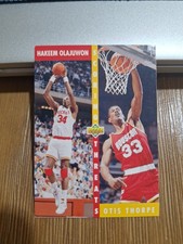 1992-93 Upper Deck Hakeem Olajuwon/Otis Thorpe Houston Rockets #501