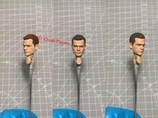 Painted 1/12 Will Hunting Matt Damon Head Sculpt Modle Fit 6''Action Figure Body