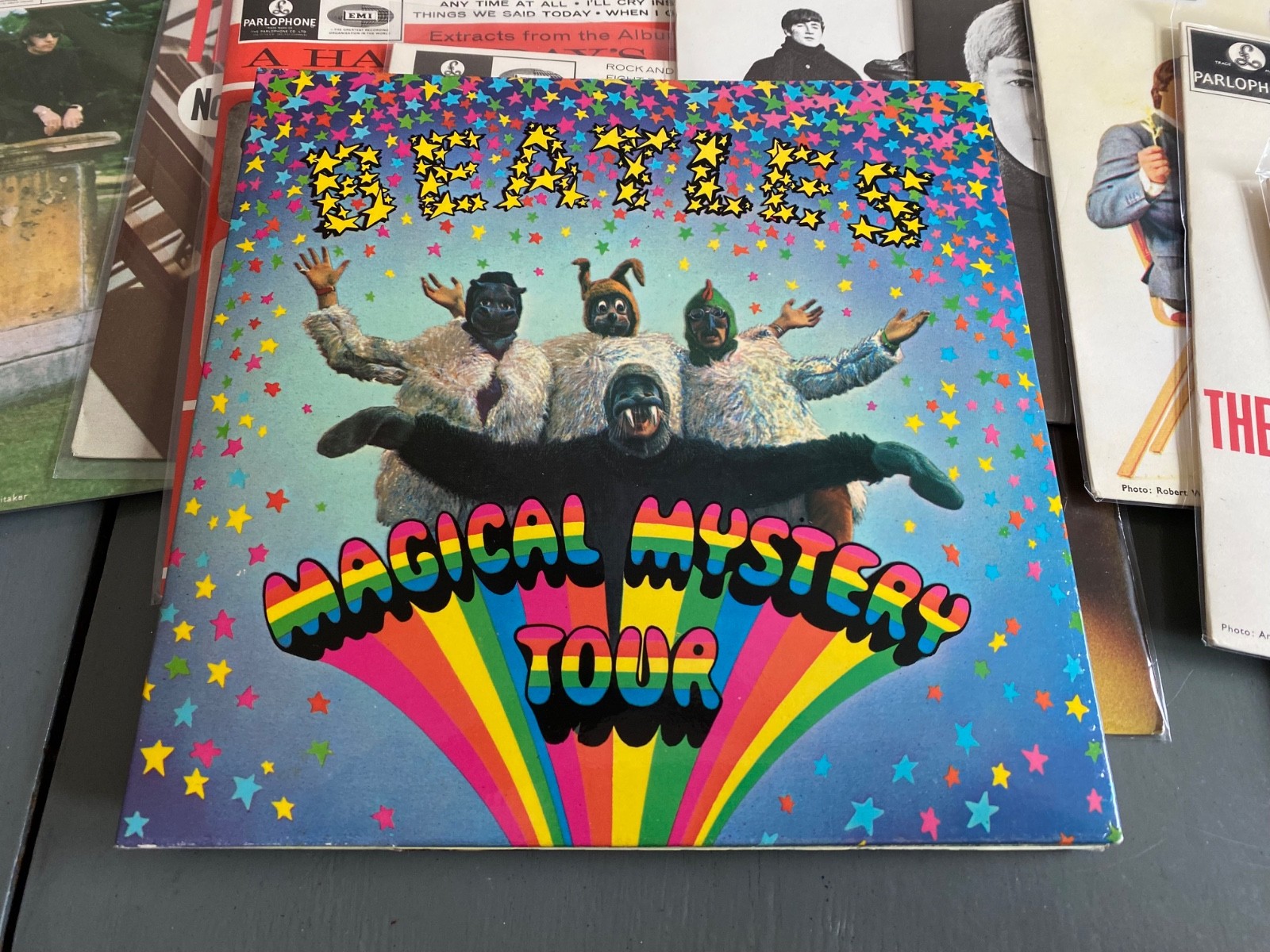 VTG RARE The Beatles EP Collection Box Set COMPLETE 14 Original 45rpm NM Vinyls