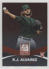 2015 Panini Elite RJ Alvarez #10 7at