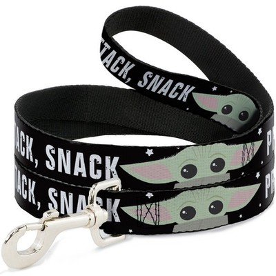 Dog Leash 6-FEET Star Wars The Child Chibi Face PROTECT ATTACK SNACK (US IMPORT)