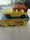 Vintage Lesney Matchbox No. 18 Field Car In Original Box