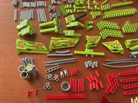 LEGO Racers: Nitro Menace (8649), Box And Instructions, All Pieces, Please Read