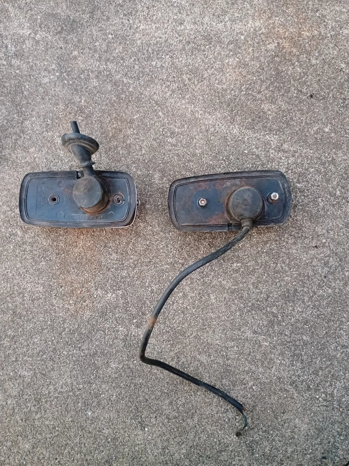 Marcadores laterales traseros Bmw E24 Euro Federalización gris mercado 635csi 633csi 630cs Foto 2 de 2