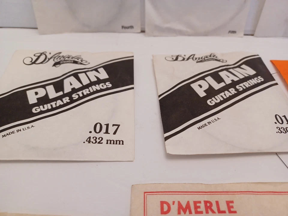 原声吉他弦 – GIBSON/D'ANGELICO/MARTIN/MAPES 15 件装全新 — 第 4/4 张图片