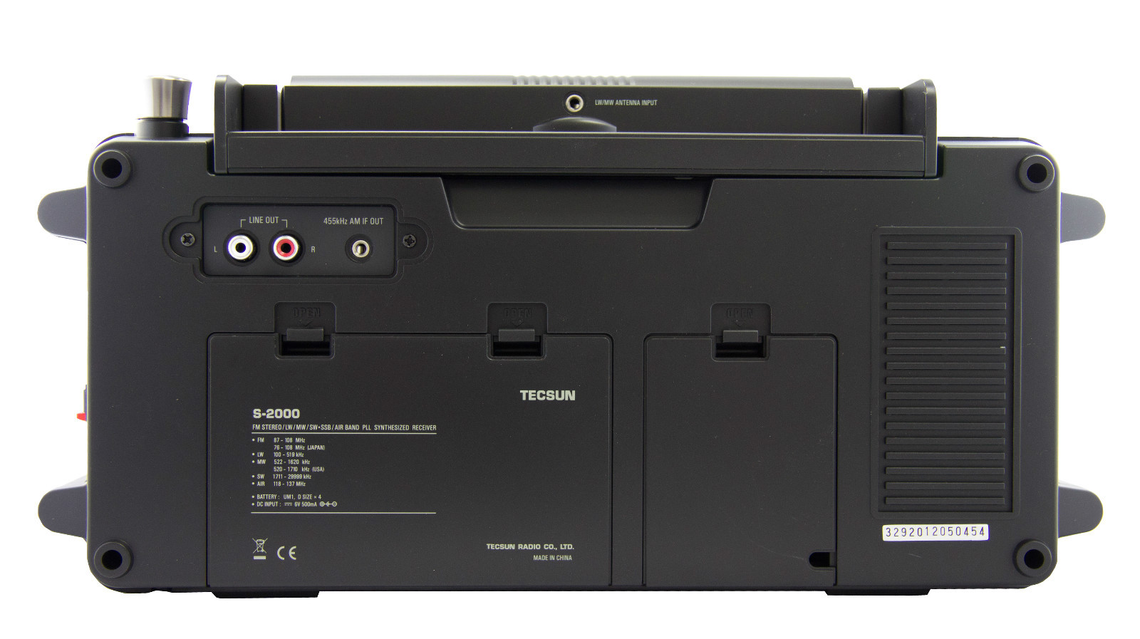 Tecsun S00 Pll Am Fm Mw Lw Aircraft Band Radio Receiver Black For Sale Online Ebay