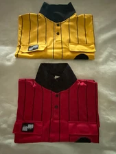 2 Official Sports US Soccer Federation Program Referee Shirt XL Yellow & Red