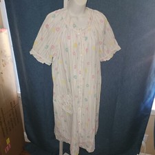TOMMIES floral Vintage Nightgown Robe Pajamas - Size L