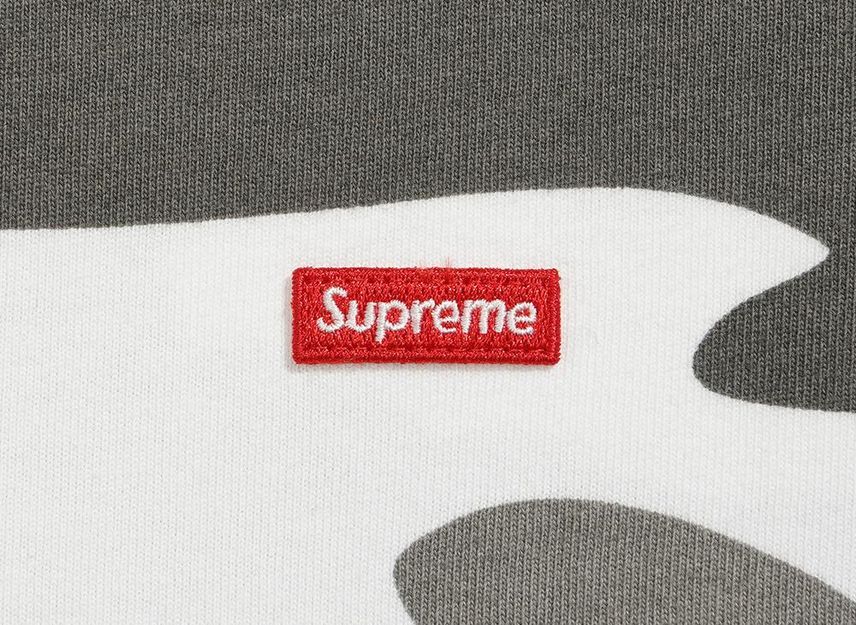 新品L／Supreme Small Box L/S Tee \"Snow Camo Supreme Small Box L/S Tee Snow Camo (25SS) | eBay