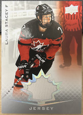 2021-22 21/22 Team Canada Women JERSEY #60 Laura Stacey Montreal Victoire