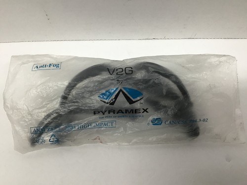 Pyramex V2G High Impact Anti Fog Safety Glasses Goggles Set of 3 - Picture 2 of 4
