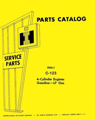 INTERNATIONAL Farmall 100, 130, 140 Tractor Parts Catalog & Repair Manual 7 thumbnail image