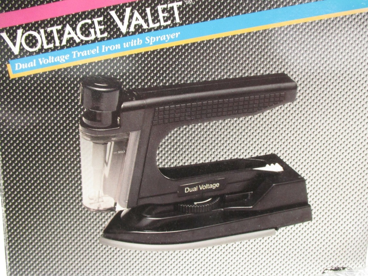 Voltage Valet Travel Iron Model MT2S Dual Voltage for Domestic