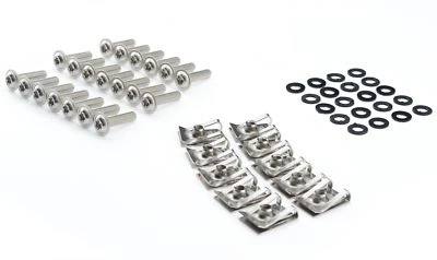 BMW Schrauben Verkleidung Motorrad Torx Clipse Klemmen Kit Edelstahl M5x16mm Set