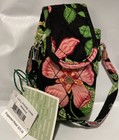 Vera Bradley Botanica Cell Phone or Accessory Case Hangs on Purse Clip New Rare