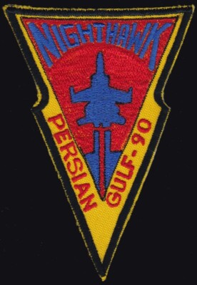 RCAF Canadian Air Force Squadron Nighthawk Persian Gulf 1990 F-18 Patch AA