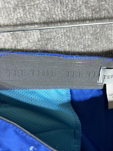 Tee Time Golf Shorts Mens Size 38 Stretch Blue Golfer Golfing Print Pockets - Picture 4 of 11