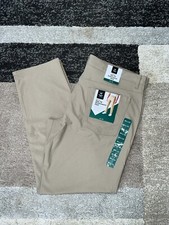 Member's Mark Men's Performance Slim Fit Benton Pant Khaki Size 40x32 NWT