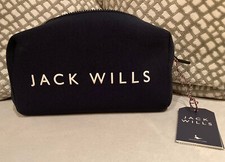 Jack Wills Wash Bag - Navy BNWT