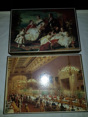 Zwei schöne Royal Collection Enterprises 1000 Teile Puzzle Britisch...
