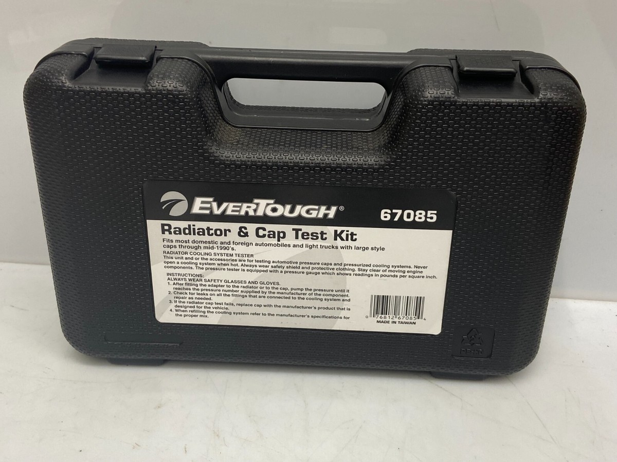 EverTough 67085 Radiator and Cap Test Kit Fits Most Domestic