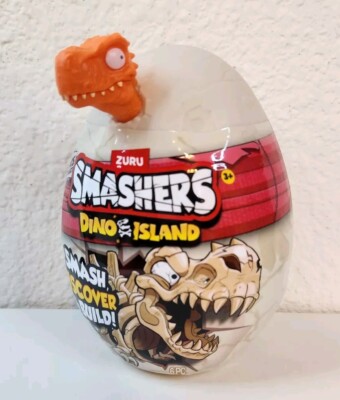 ZURU Smashers Dino Island Smash Discover & Build Mini Egg 6 Piece
