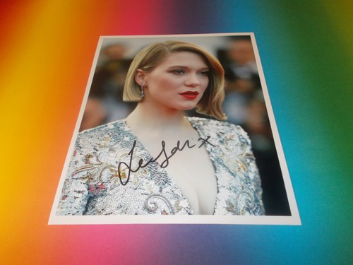 Léa Seydoux sexy signed signiert autograph Autogramm auf 20x25 Foto in person - Picture 2 of 3
