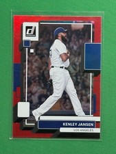 2022 Panini Donruss Baseball Kenley Jansen #145 Base Holo Red