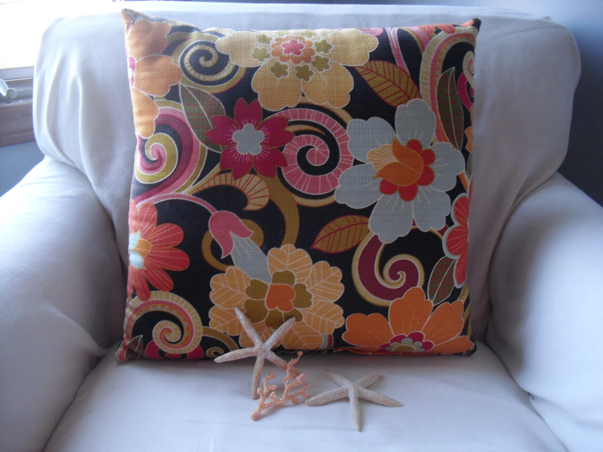 Creative Home Furnishings Inc Multi Color Floral Decorative Square