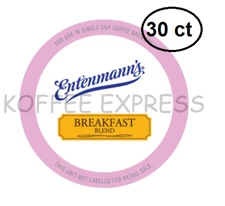 ENTENMANN'S COFFEE K CUPS FOR KEURIG  30 CT Breakfast Blend Coffee