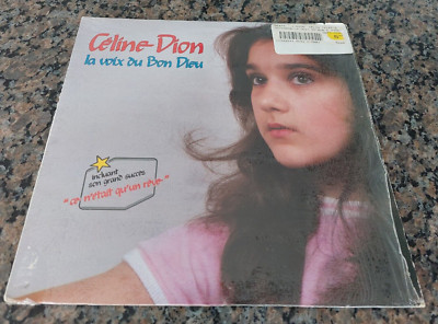 CELINE DION LP '' La Voix du Bon Dieu '' SUPER ETOILES Canada 1981' 1rst press