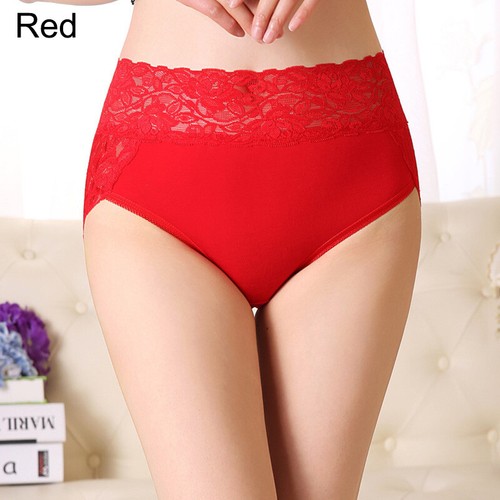 Mujeres Sexy Cintura Alta Floral Encaje Bragas Lencería Ropa Interior Calzoncillos Bragas - Imagen 23 de 23