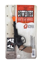 Cowboys 8 Ring Shot Cap Western Cowboy Series Die Cast Pistol Revolver Prop Gun
