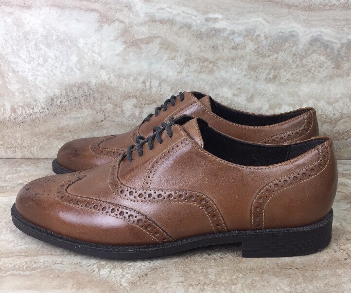 Cole Haan Mens Original Grand Wing Oxfords Brown White Size 8.5 M New Dress Shoe Cole Haan Men main image 3