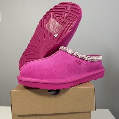 UGG Tasman II Slipper Rock Rose Pink Kids Size 6 BRAND NEW 1019066K-RCR