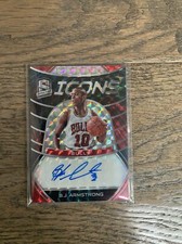 2019-20 Spectra Interstrllar Prizm Autograph 20/49 B.J. Armstrong
