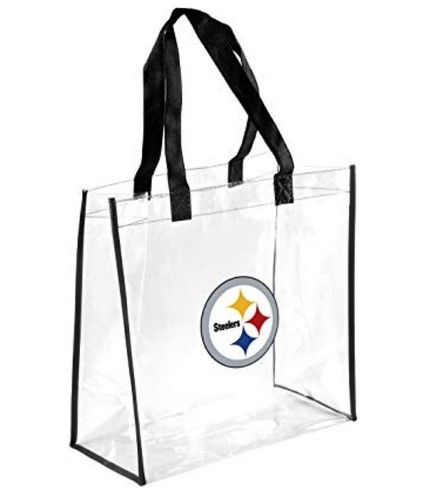 Bolso de mano de plástico transparente reutilizable para equipos de la NFL aprobado por estadio - Imagen 25 de 38
