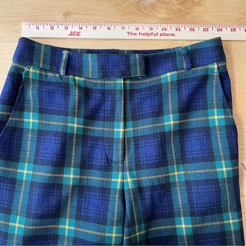 PANTALONES J MCLAUGHLIN BROCK REGIMIENTO CUADROS TALLA 2 CLÁSICOS VACACIONES PREPPY ATEMPORALES - Imagen 8 de 11