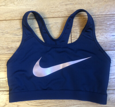 Damen Frauen Mädchen Nike Weste BH Top Sport Gym Run Größe M 10/12 Laufen