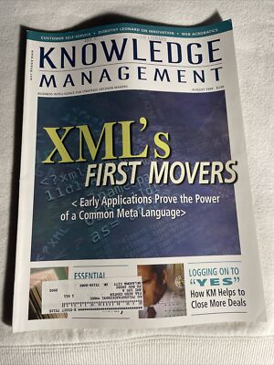1999 August Knowledge Management  Magazine, XML First movers!  (MH435)