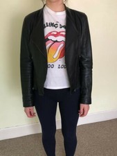 Bally Womens Leather Jacket Size S/8