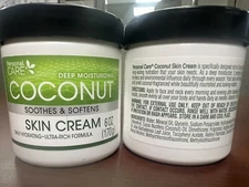 2x of Coconut Oil Lotion / Soothes & Softens Skin Cream 6oz Personal Care